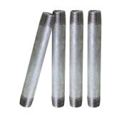 SUPPLYGIANT 4-Pk 34x8 Galvanized Pipe Nipple