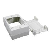 Wiremold 1-Gang Extra Deep Outlet Box Ivory