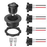Nilight Round Rocker Switch 28.8mm