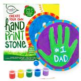 Creative Roots Handprint Stone Kit 7x7in