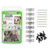PiCGENIE 123 32-Pc Picture Hanging Kit 10 Lb.
