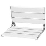 Wudkey 16 in. Folding Teak Shower Seat