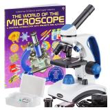 AmScope 40X-1000X Dual Light Kids Microscope