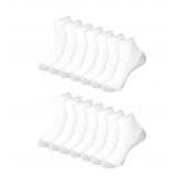 Hanes Mens Ankle Socks Sz 12-14 14 Pairs