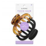 GIMME Thick Hair Claw Clip BlackTortoise 2 Pk