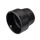 NDS 4 In. Black Corrugated Adapter
