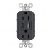 Legrand Decorator USB Outlet Receptacle 15A