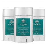 Stetson Deodorant Stick 3oz 3-Pack