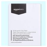 Amazon Basics Multipurpose Paper 8.5x11 500 Shts