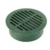 NDS 6 In. Green Grate Drain Cover