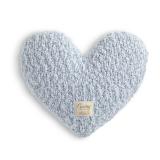 DEMDACO Soft Blue Weighted Heart Pillow 6in