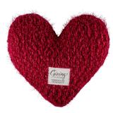 DEMDACO Weighted Giving Heart Cranberry Red