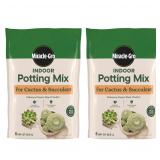 Miracle-Gro CactusSucculent Mix 8 qt 2-Pk
