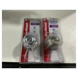 Kwikset Satin Nickel Inactive Door Knobs