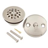 Everbilt Brushed Nickel Trip Lever Overflow Plate