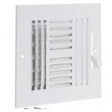 EZ-FLO 8x8 Air Vent Cover White