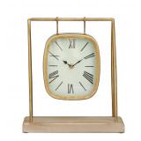Deco 79 Pendulum Clock Gold 10x5x11in.