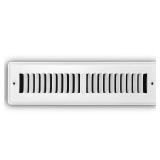 Everbilt Floor Grille White 2x12in.