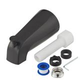 Everbilt Tub Spout w Diverter Matte Black