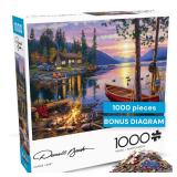 Buffalo Games Canoe Lake 1000 Piece Puzzle