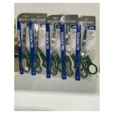 Westcott Black 5-Pack All Purpose Scissors
