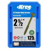 Kreg 2.5in Pocket Screws 125pk