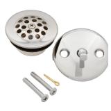 Everbilt Chrome Trip Lever Tub Plate