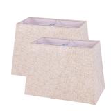 Wellmet Linen 12x14x10 Square Lampshade
