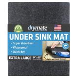Drymate Under Sink Mat 24x59 Charcoal