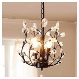 Ganeed 13 Crystal Chandelier 3-Light