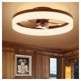 VOLISUN 19.7in Ceiling Fan w Lights