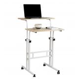 Mind Reader White Standing Desk 27.5-39H