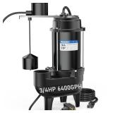Acquaer 2 NPT 34 HP Sewage Pump