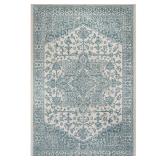 Beverly Rug Teal Oriental Area Rug 8x10ft