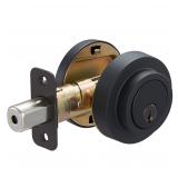 Amazon Basics Deadbolt Lock Matte Black