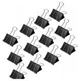 Amazon Basics Binder Clips Small 0.75in 144 Ct