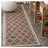 JONATHAN Y Moroccan Trellis Area Rug 8x10