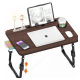 DECOSIS Walnut 23.6 Lap Desk