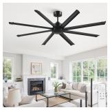 ZMISHIBO 84 Inch Ceiling Fan