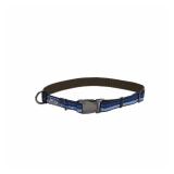 Coastal Reflective Dog Collar Sapphire 1x12-18