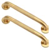 Inch Gold Bathroom Grab Bar 2-Pack