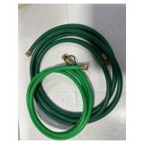 Green Garden Hoses 2-Pack