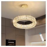 HAIXIANG 16 Gold Crystal Chandelier