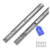 LONTAN 6 Pairs 20 Inch Soft Close Drawer Slides