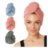 Turbie Twist 3-Pack Hair Towel Standard