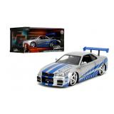 Jada Nissan Skyline R34 Die-cast Car 124 Scale