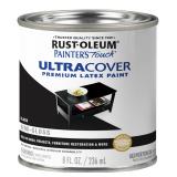 Rust-Oleum Semi-Gloss Black Paint 8 fl oz