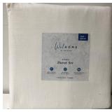 Welhome FullQueen 3-Pc Linen Duvet Set
