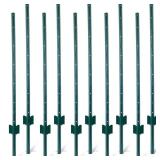 Ft. Steel Fence Posts 10-PK