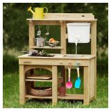 Tiny Land Kids Mud Kitchen 30x18x38